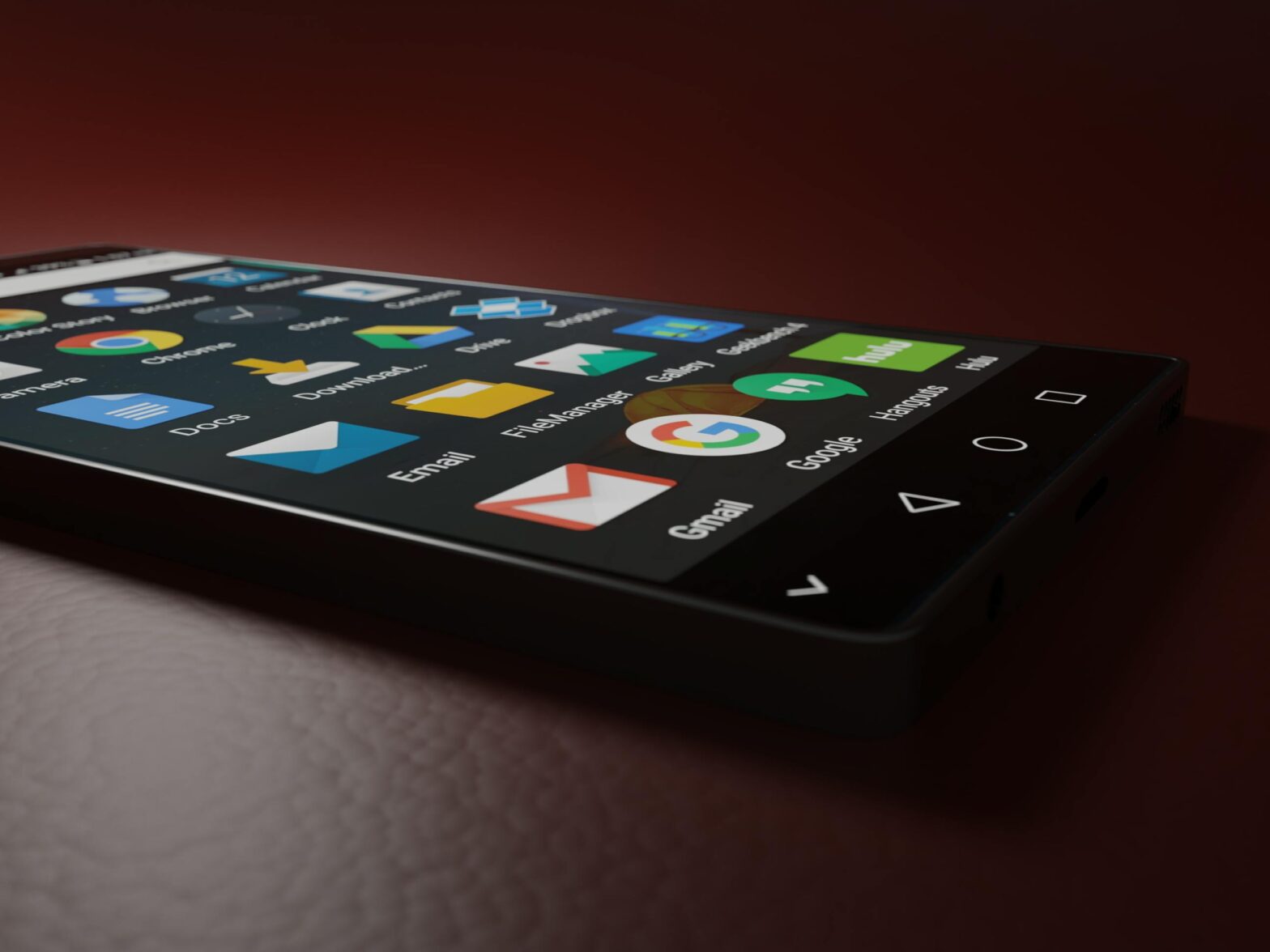 Smartphone screen displaying popular SaaS apps like Microsoft 365 and Google Workspace, representing cloud tools that can be protected from AiTM attacks with SaaS security solutions.