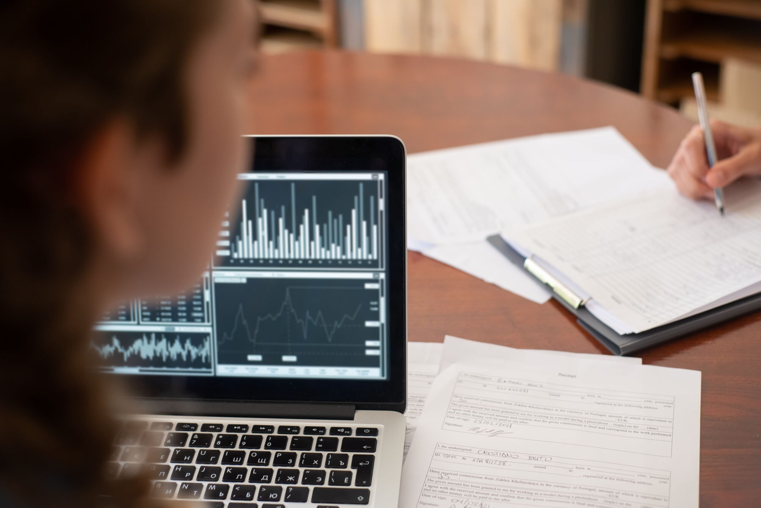 Business team evaluating how AI technology could improve existing workflows and processes.