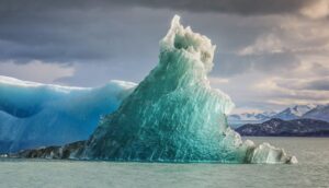 Iceberg representing hidden risks and assumptions in a business backup and disaster recovery strategy.